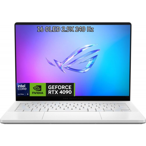 Asus ROG Zephyrus G16 OLED – Intel Core Ultra 9 / RTX 4090 / 32 Go DDR5 / 2 To SSD / 16″ OLED 2.5K 240 Hz Asus ROG Zephyrus G16 OLED – Intel Core Ultra 9 / RTX 4090 / 32 Go DDR5 / 2 To SSD / 16″ OLED 2.5K 240 Hz